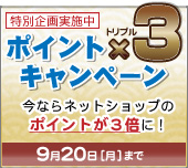 ポイントトリプルキャンペーン